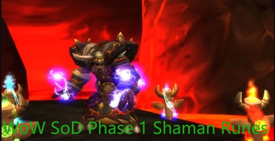 wow sod phase 1 Shaman runes